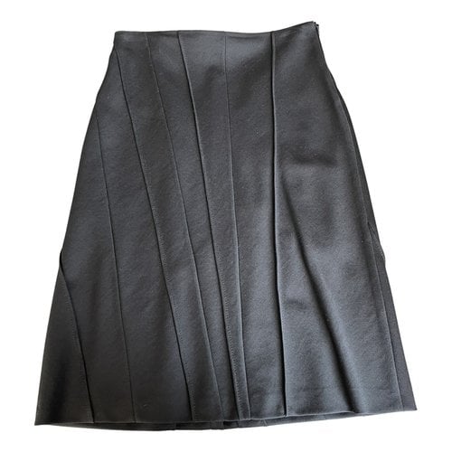 Pre-owned Philosophy Di Alberta Ferretti Wool Skirt In Black