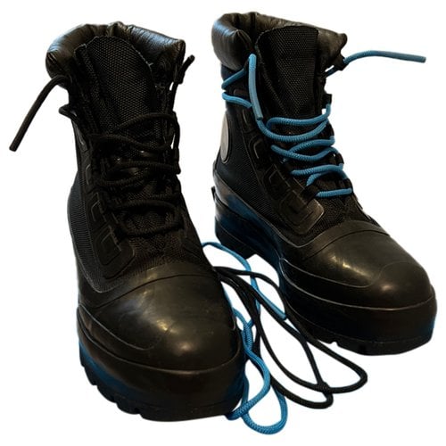 Pre-owned Converse X Ambush Snow Boots In Black