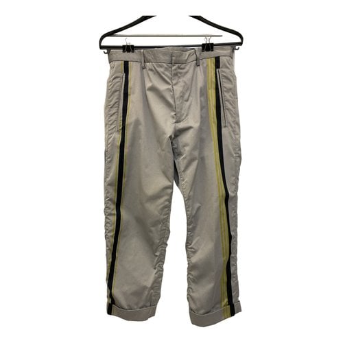 Pre-owned Jil Sander Trousers In Grey