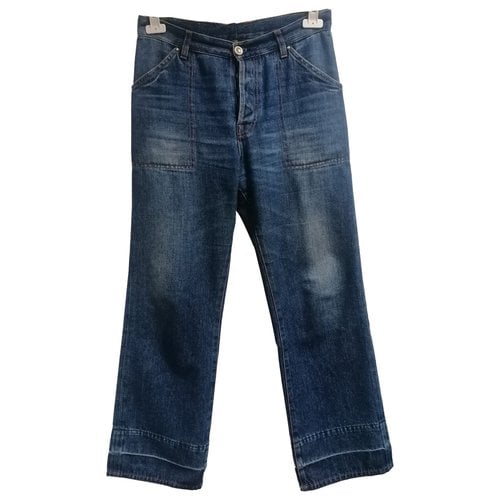 Pre-owned Aglini Large Jeans In Blue