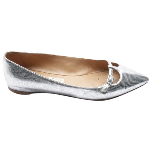 Pre-owned Ferragamo Leather Flats In Other