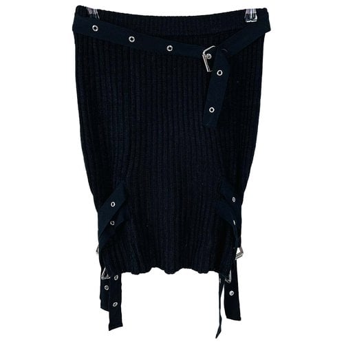 Pre-owned The Ragged Priest Mini Skirt In Black