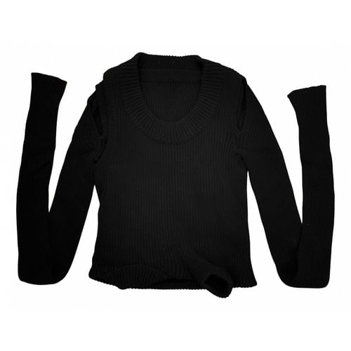 Pre-owned Rick Owens Cashmere Jumper In Black