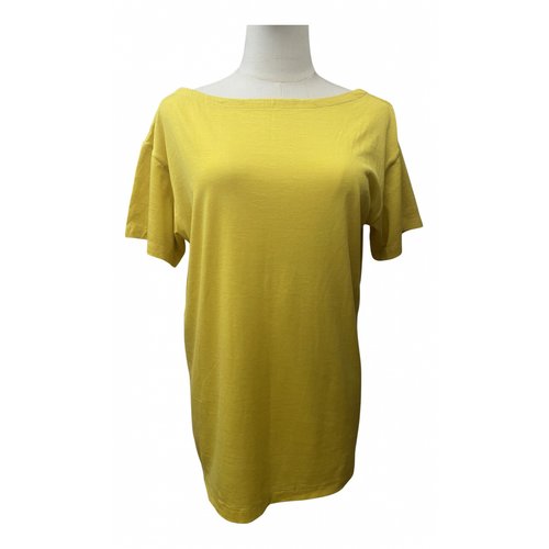 Pre-owned Maison Margiela T-shirt In Yellow