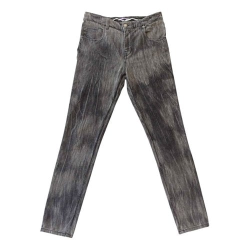 Pre-owned Vanessa Bruno Slim Jeans In Anthracite