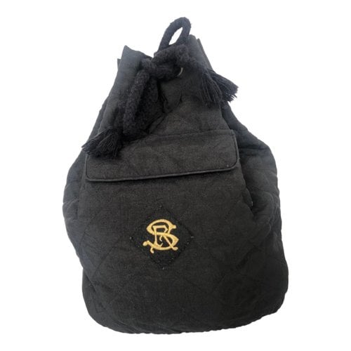 Pre-owned Sonia Rykiel Cloth Backpack In Black