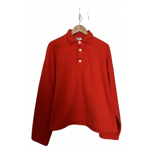 Pre-owned Sunnei Sweatshirt In Red