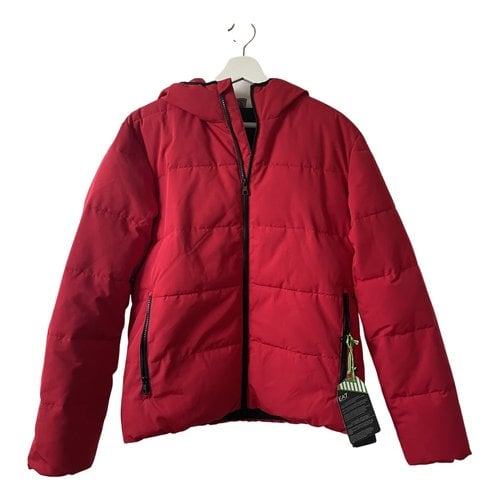 Pre-owned Emporio Armani Puffer In Red