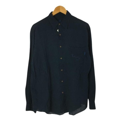 Pre-owned Kenzo Shirt In Navy
