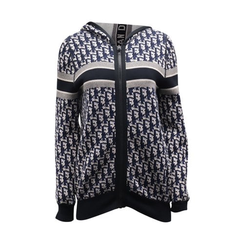 Pre-owned Dior Cardigan In Blue