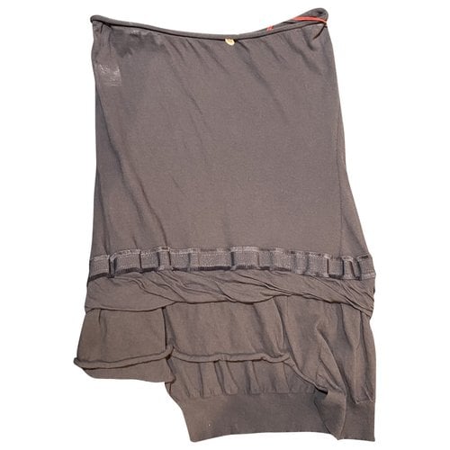Pre-owned Liviana Conti Skirt In Grey