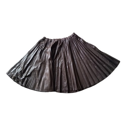 Pre-owned Jean Paul Gaultier Skirt In Brown