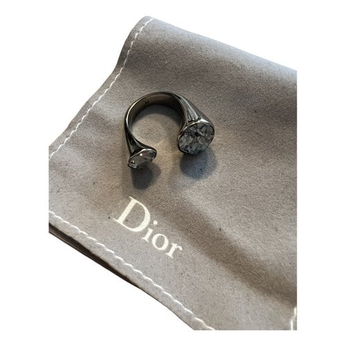 Pre-owned Dior Ring In Silver