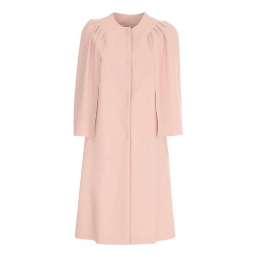 Pre-owned Genny Trench Coat In Pink