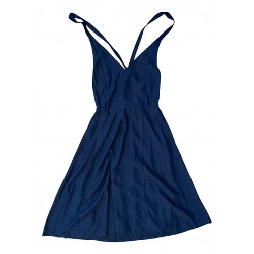 Pre-owned Madewell Dress In Blue