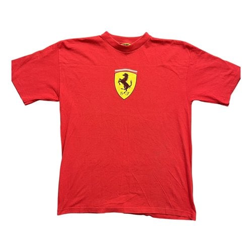 Pre-owned Ferrari T-shirt In Red