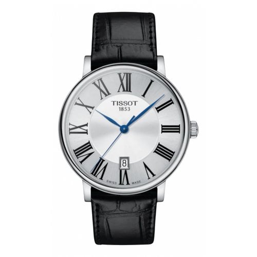 Pre-owned Tissot Silver Watch In White