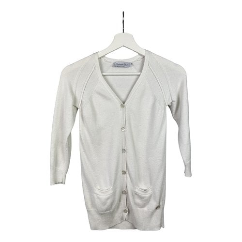 Pre-owned Dior Cardigan In White