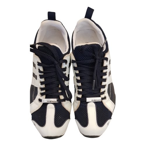 Pre-owned Neil Barrett Low Trainers In Multicolour