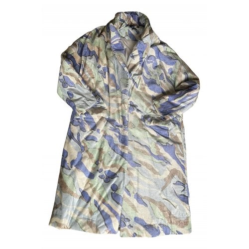 Pre-owned Isabel Marant Silk Coat In Multicolour