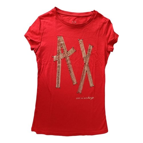 Pre-owned Armani Exchange T-shirt In Red