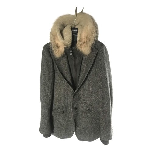 Pre-owned Dolce & Gabbana Shearling Vest In Brown