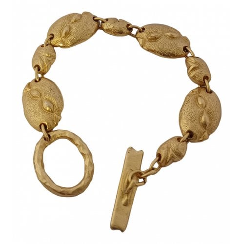 Pre-owned Guy Laroche Bracelet In Gold