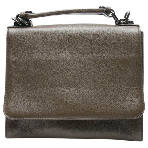 Pre-owned Strenesse Leather Bag In Brown