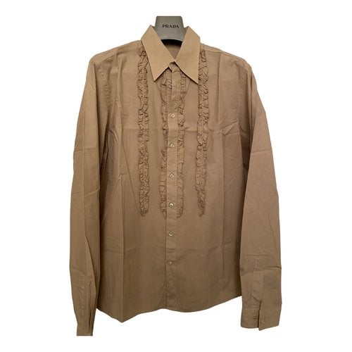 Pre-owned P.a.r.o.s.h Shirt In Beige