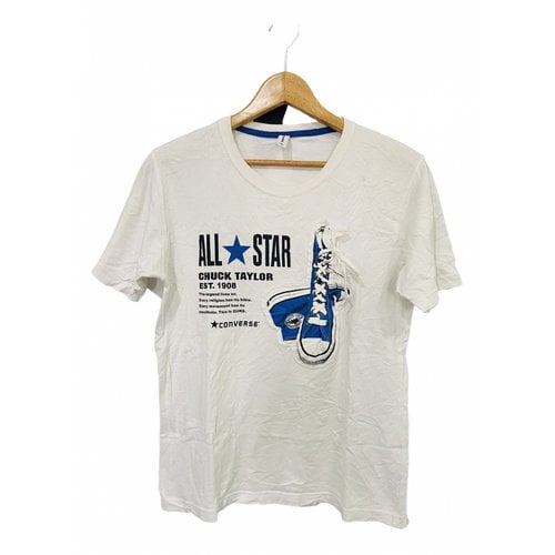 Pre-owned Converse T-shirt In White