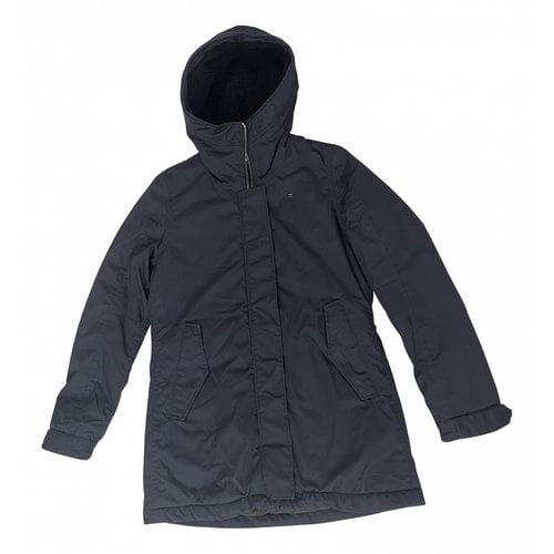 Pre-owned G-star Raw Coat In Navy