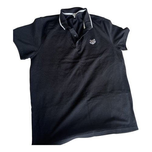 Pre-owned Kenzo Polo Shirt In Black