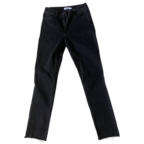 Pre-owned Stylein Slim Jeans In Black