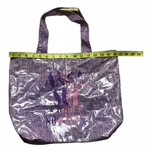 Pre-owned Anna Sui Handbag In Purple