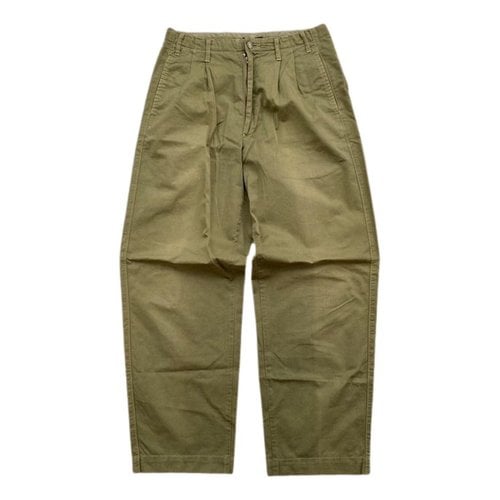 Pre-owned C.p. Company Trousers In Green