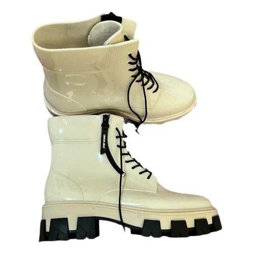 Pre-owned Lemon Jelly Boots In Yellow