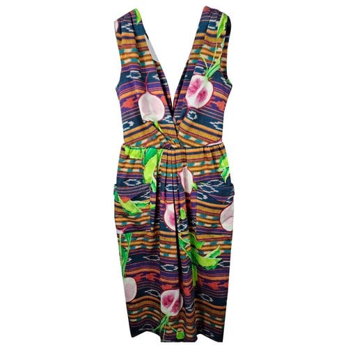Pre-owned Stella Jean Mid-length Dress In Multicolour