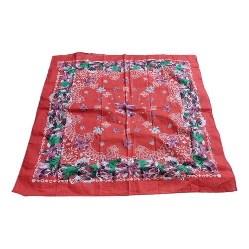 Pre-owned Kenzo Scarf In Red