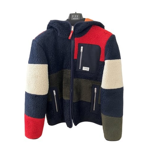 Pre-owned Fay Wool Jacket In Multicolour