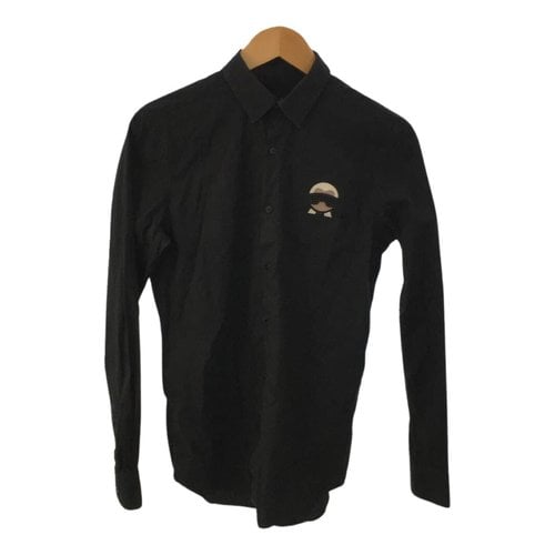 Pre-owned Fendi Shirt In Black