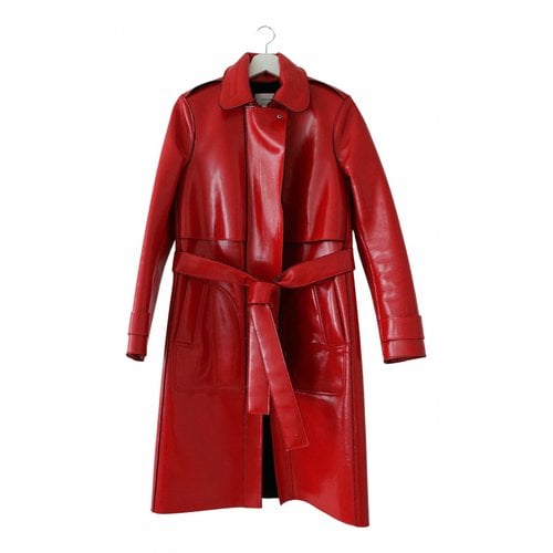 Pre-owned Carven Coat In Red