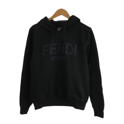 Pre-owned Fendi Sweatshirt In Black