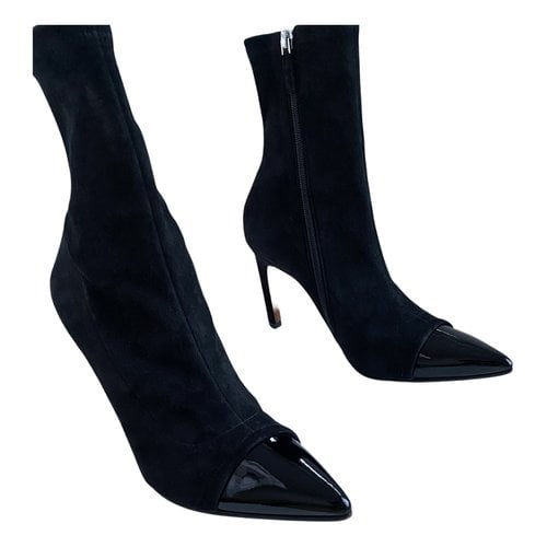 Pre-owned Givenchy Ankle Boots In Black