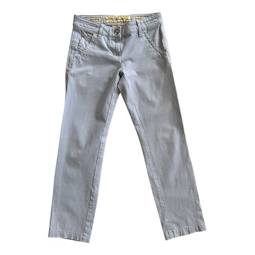 Pre-owned Jacob Cohen Cloth Straight Pants In Blue