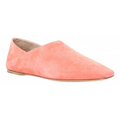 Pre-owned Max & Co Flats In Pink