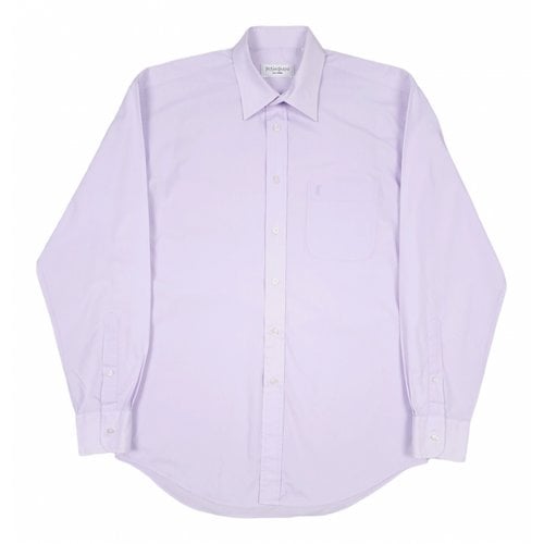Pre-owned Saint Laurent Shirt In Purple