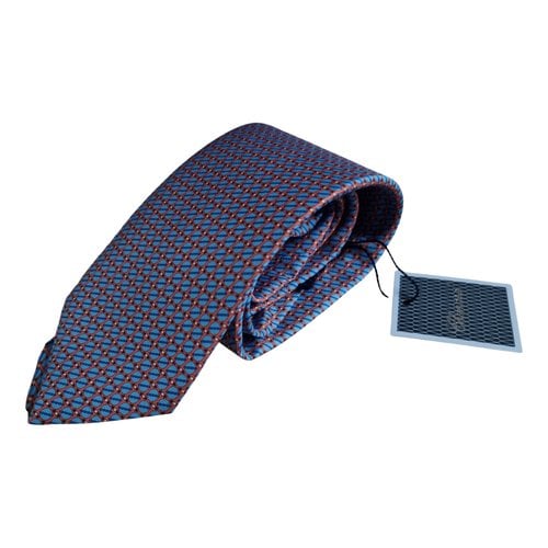 Pre-owned Chopard Silk Tie In Blue