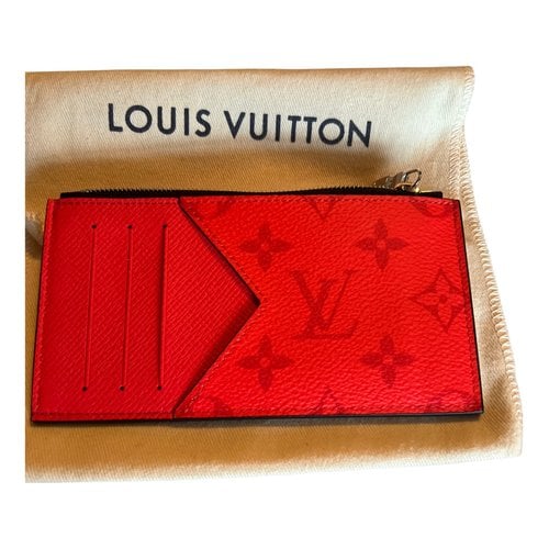 Pre-owned Louis Vuitton Leather Purse In Red