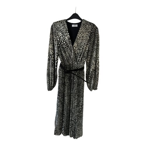 Pre-owned Rebecca Vallance Mid-length Dress In Metallic