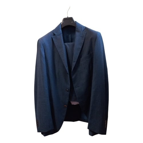 Pre-owned Boglioli Wool Suit In Blue